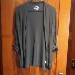 Mudd drape front cardigan